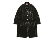 Design of eYe Junya Watanabe MAN x Levi’s “Long Contrast Coat Black” (image via Dover Market Street)